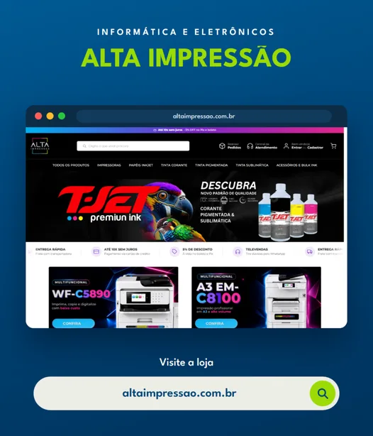 Loja virtual Alta Impressão