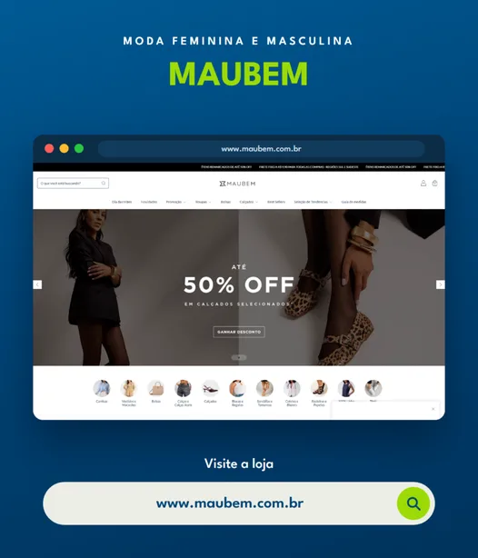 Loja virtual Maubem